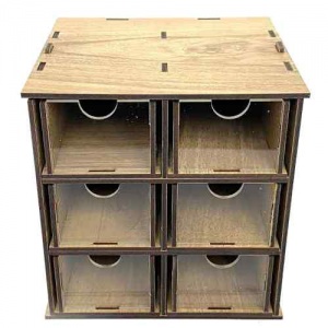 Stackable Storage Kit - Single - 6 Drawers
